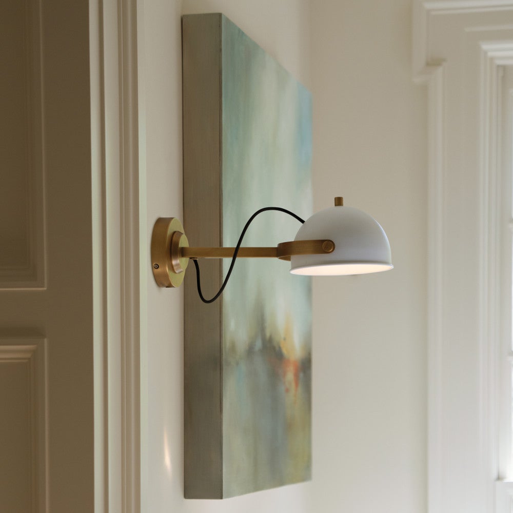 Spence Medium Adjustable Single Light Sconce