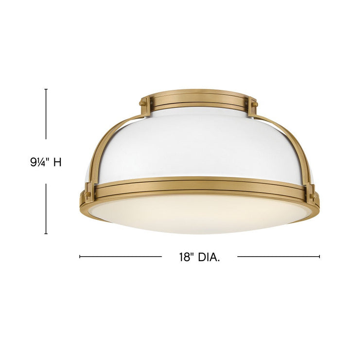 Barton Medium Flush Mount