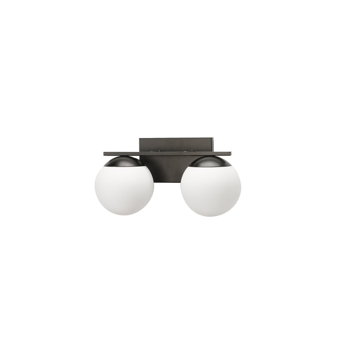 Eclipse Vanity Light in Black by Russell