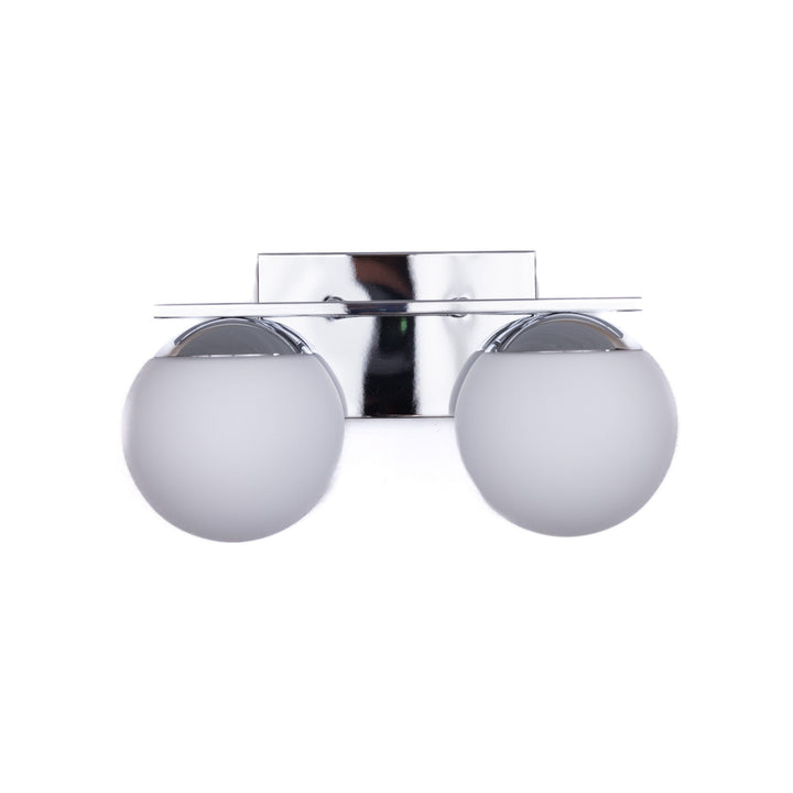 Eclipse Vanity Light in Polished Chrome by Russell