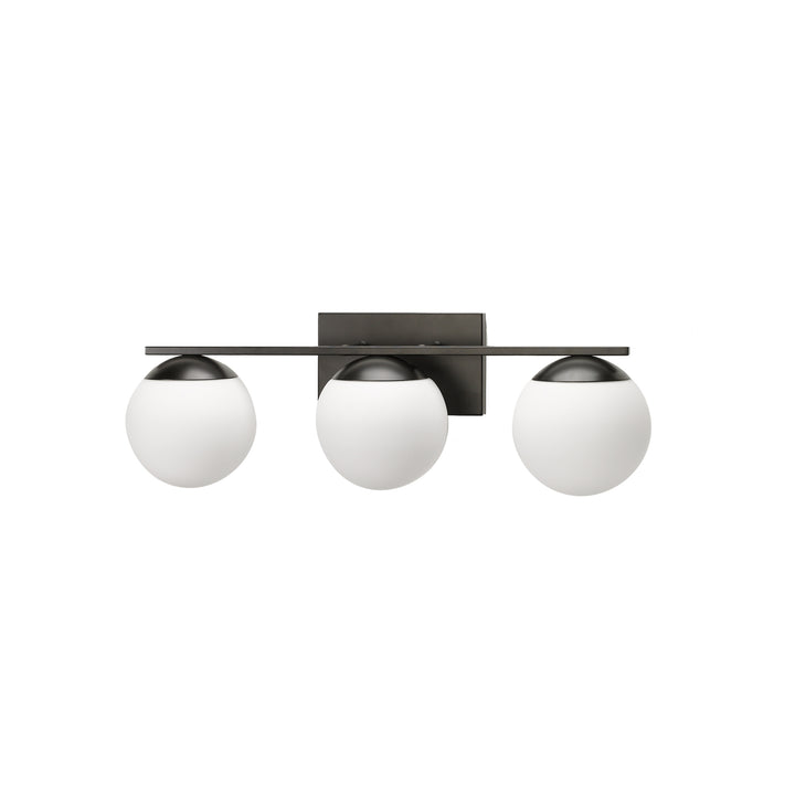 Eclipse Vanity Light in Black by Russell