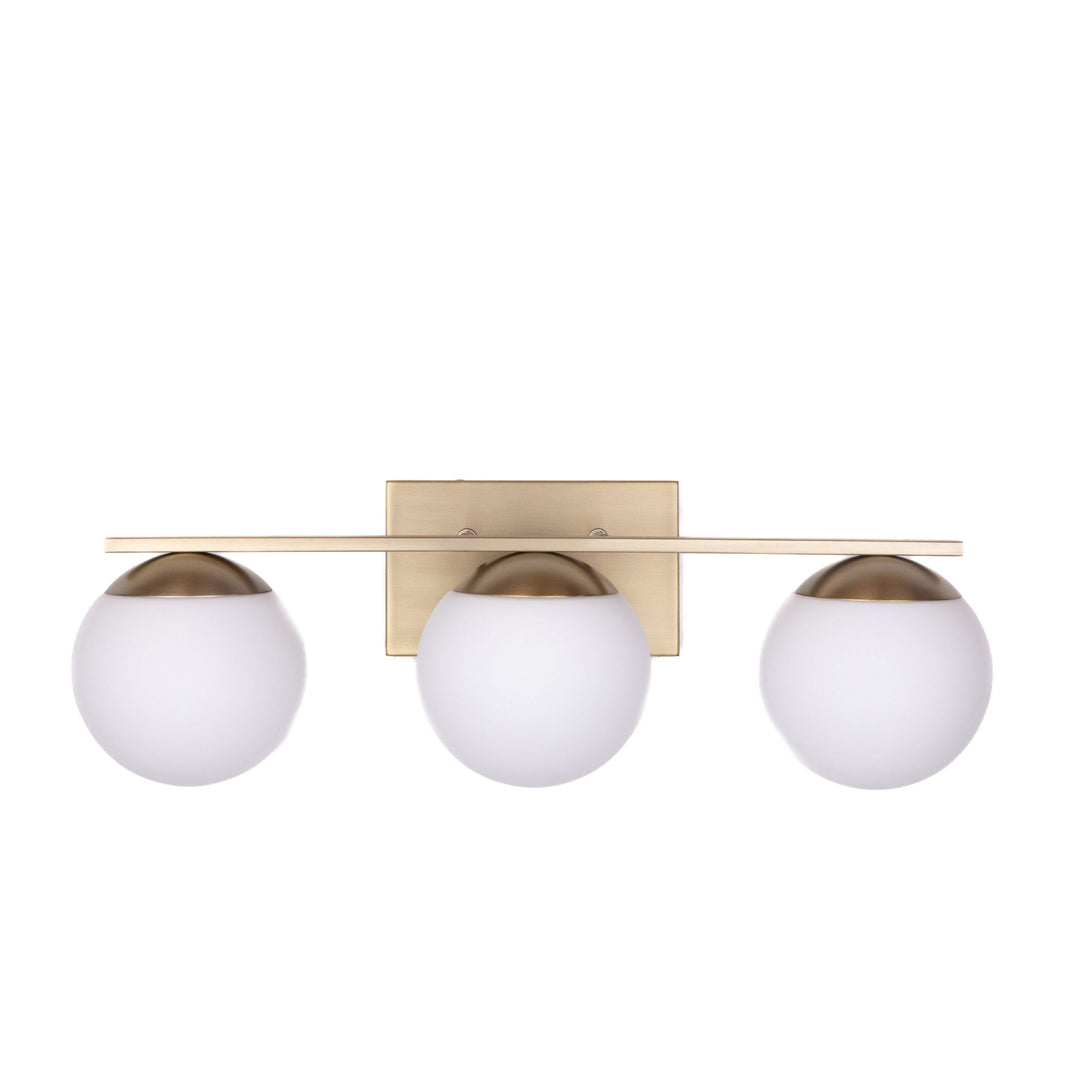 Eclipse Vanity Light in Soft Gold by Russell