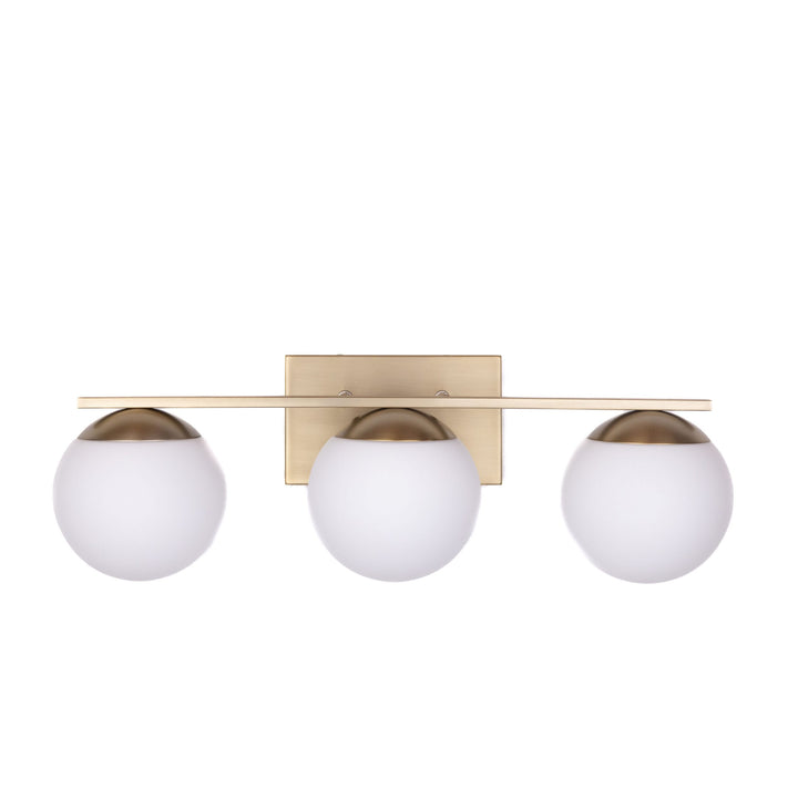 Eclipse Vanity Light in Soft Gold by Russell