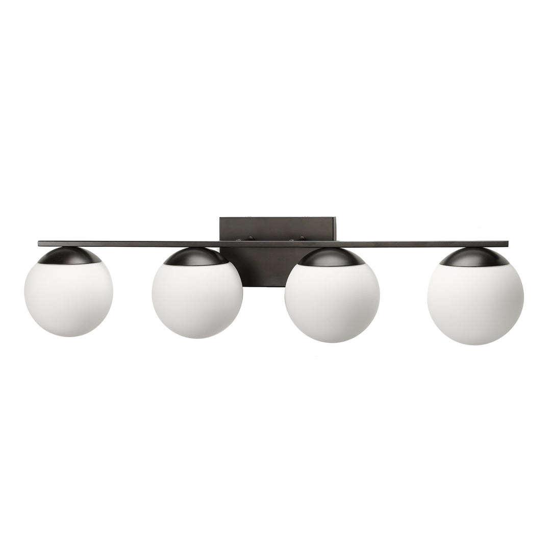 Eclipse Vanity Light in Black by Russell