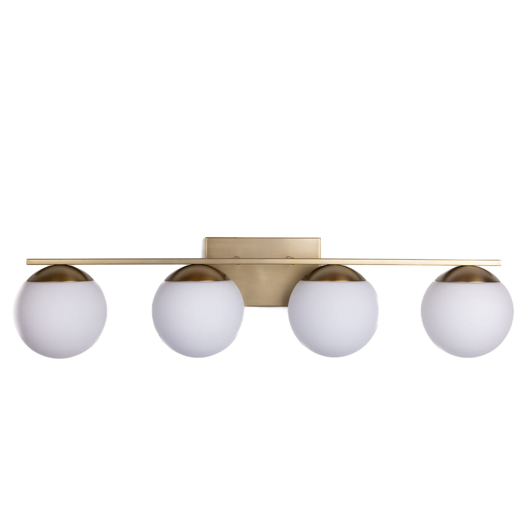 Eclipse Vanity Light in Soft Gold by Russell