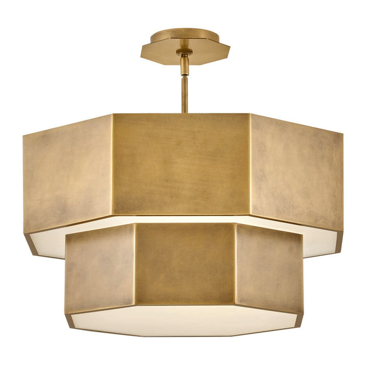 Facet Medium Convertible Chandelier