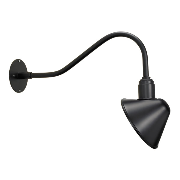 Down Outdoor Wall Light, 9", by Russell