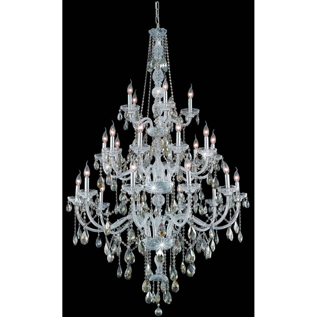 Verona Grand D Crystal Chandelier (7925) in Chrome by Elegant