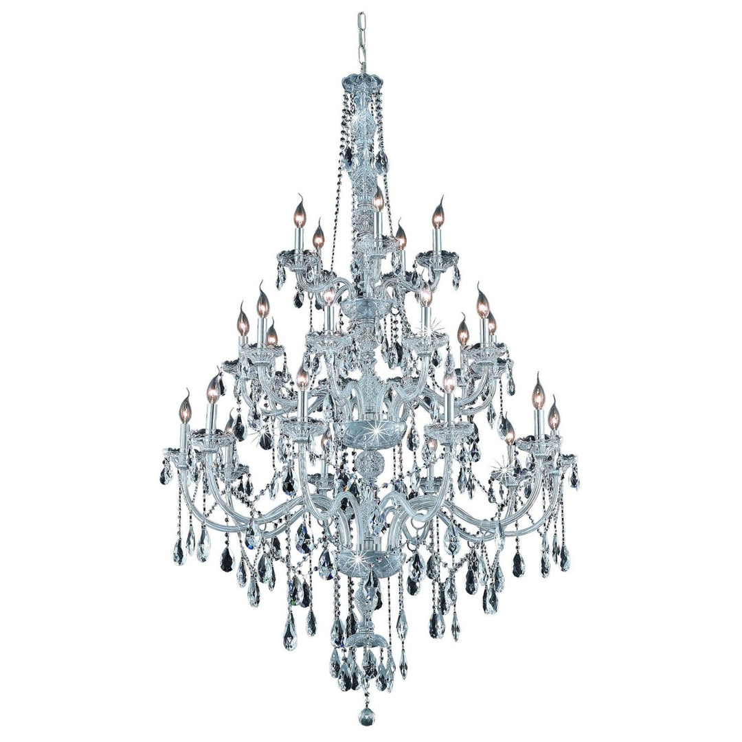 Verona Grand D Crystal Chandelier (7925) in Chrome by Elegant