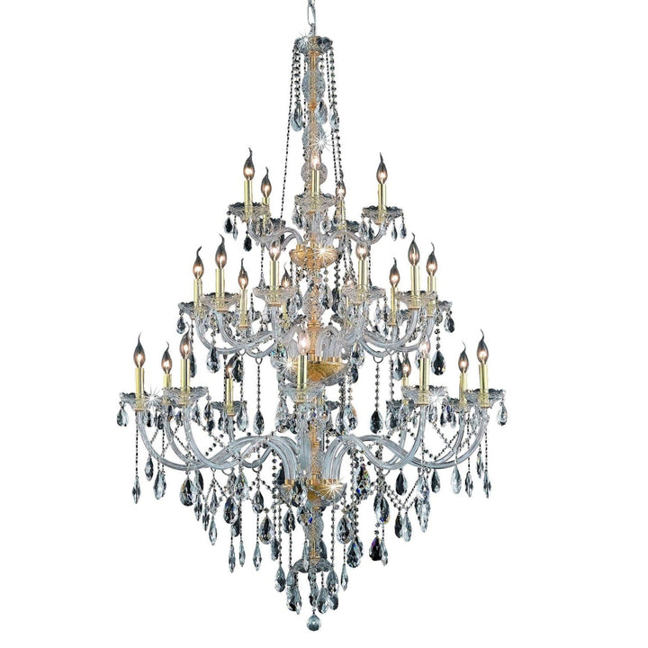 Verona Grand D Crystal Chandelier (7925) in Gold by Elegant