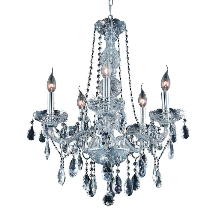 Verona Crystal Chandelier in Chrome by Elegant