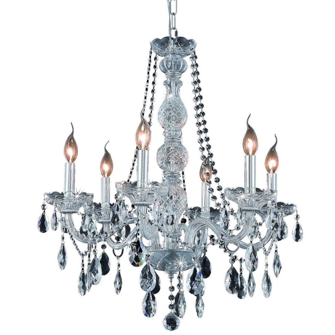 Verona Crystal Chandelier (7956) in Chrome by Elegant