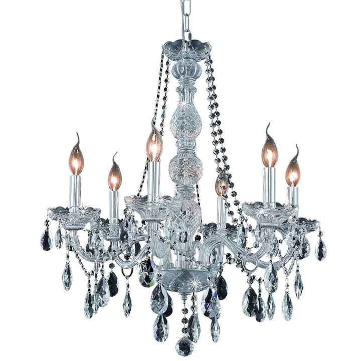 Verona Crystal Chandelier (7956) in Chrome by Elegant