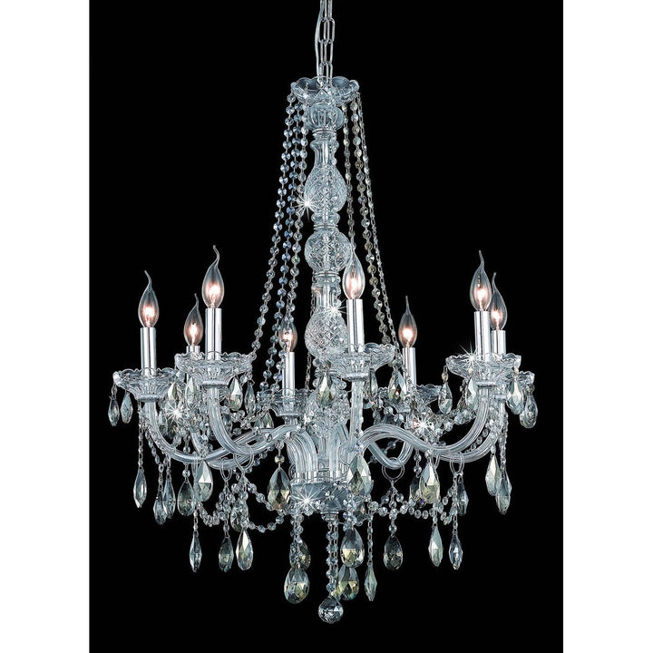 Verona Crystal Chandelier (7958) in Chrome by Elegant