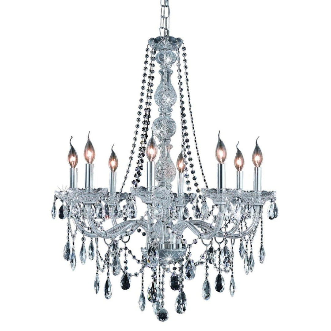 Verona Crystal Chandelier (7958) in Chrome by Elegant