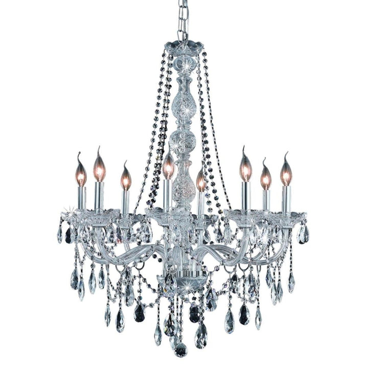 Verona Crystal Chandelier (7958) in Chrome by Elegant