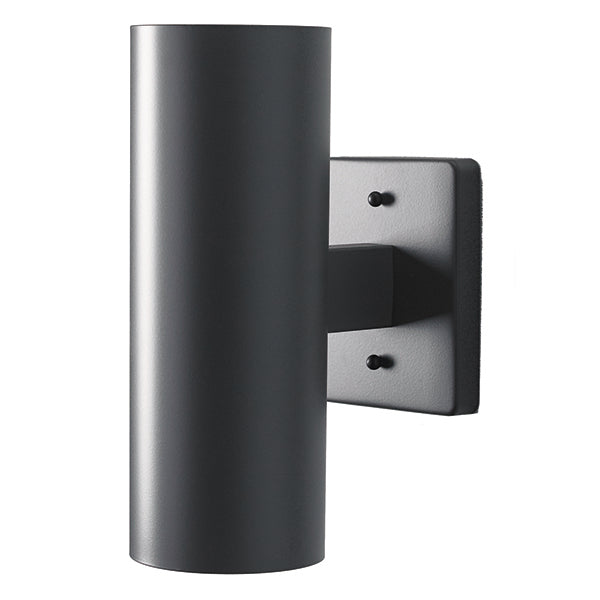 Metro Outdoor Wall Light in Asphalt Grey by Russell