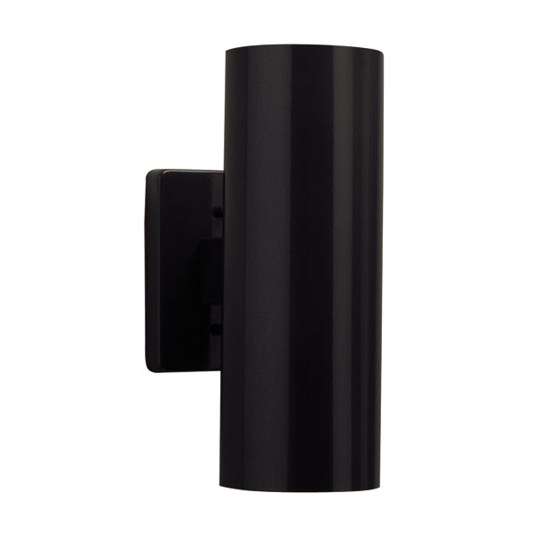 Metro Outdoor Wall Light in Black by Russell
