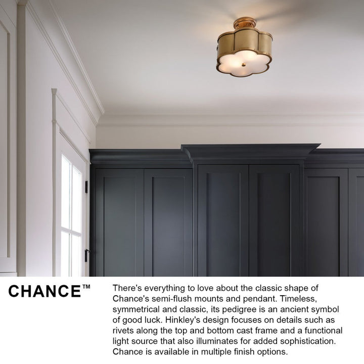 Chance Medium Semi-Flush Mount