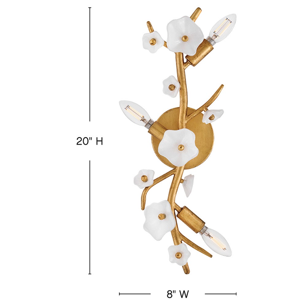Azalea Sconce