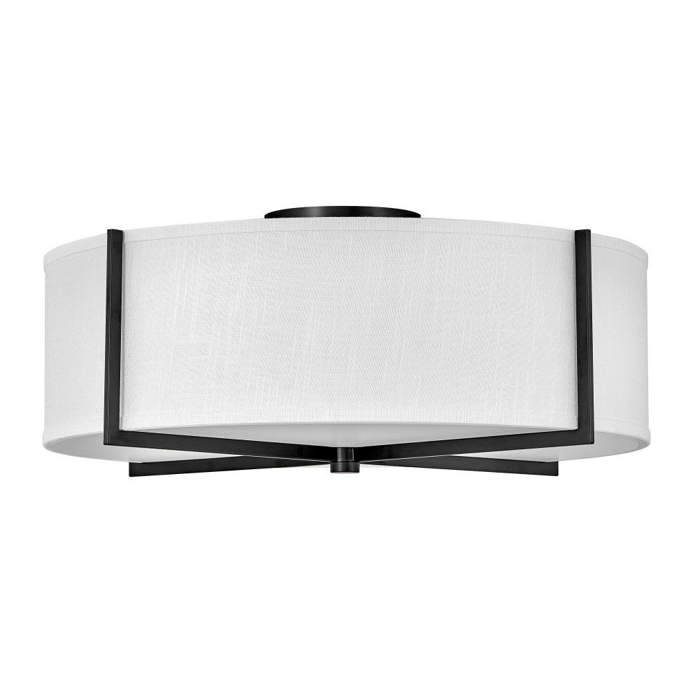Axis Off White Semi-Flush Mount
