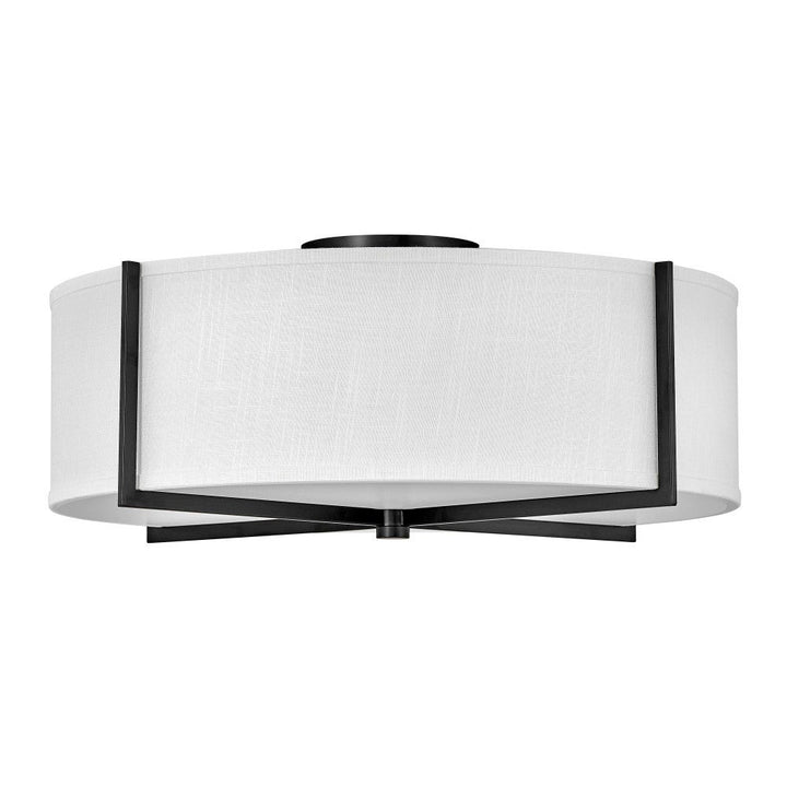 Axis Off White Semi-Flush Mount