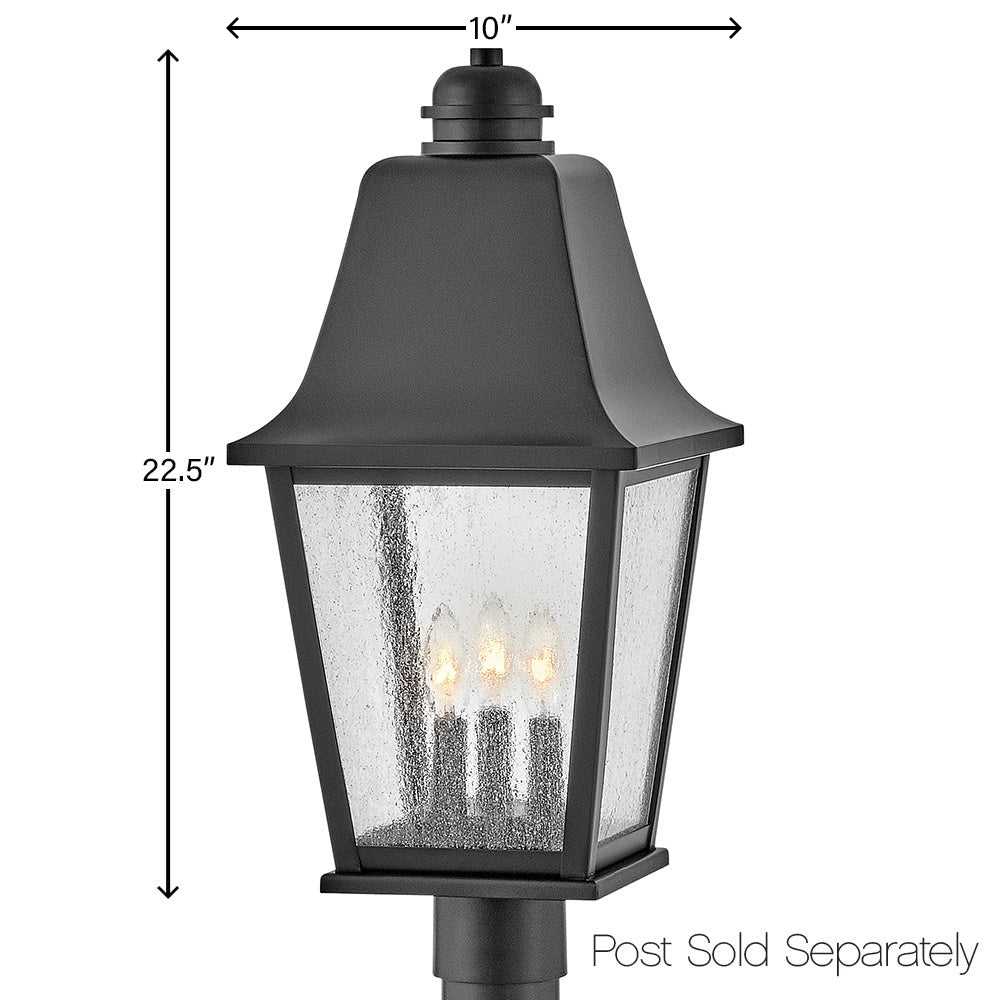 Kingston Large Post Mount Lantern