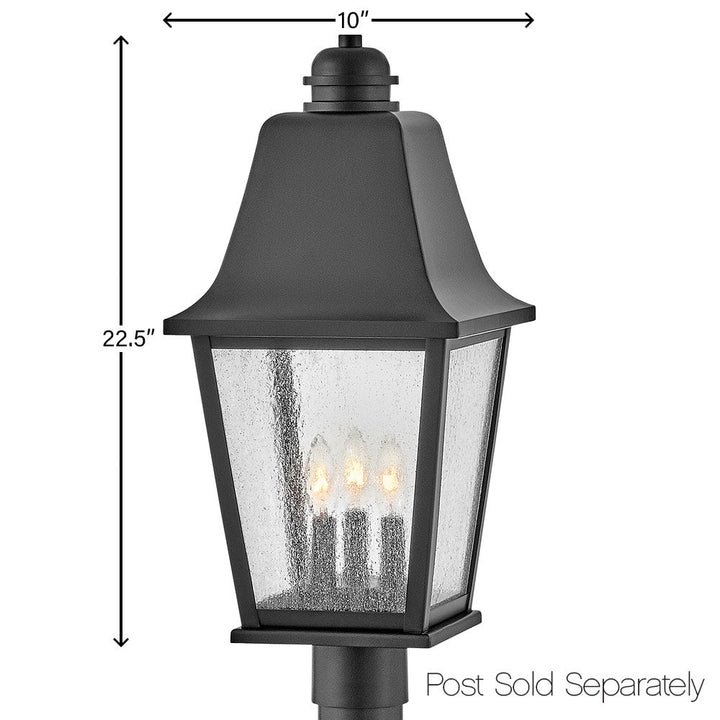 Kingston Large Post Mount Lantern
