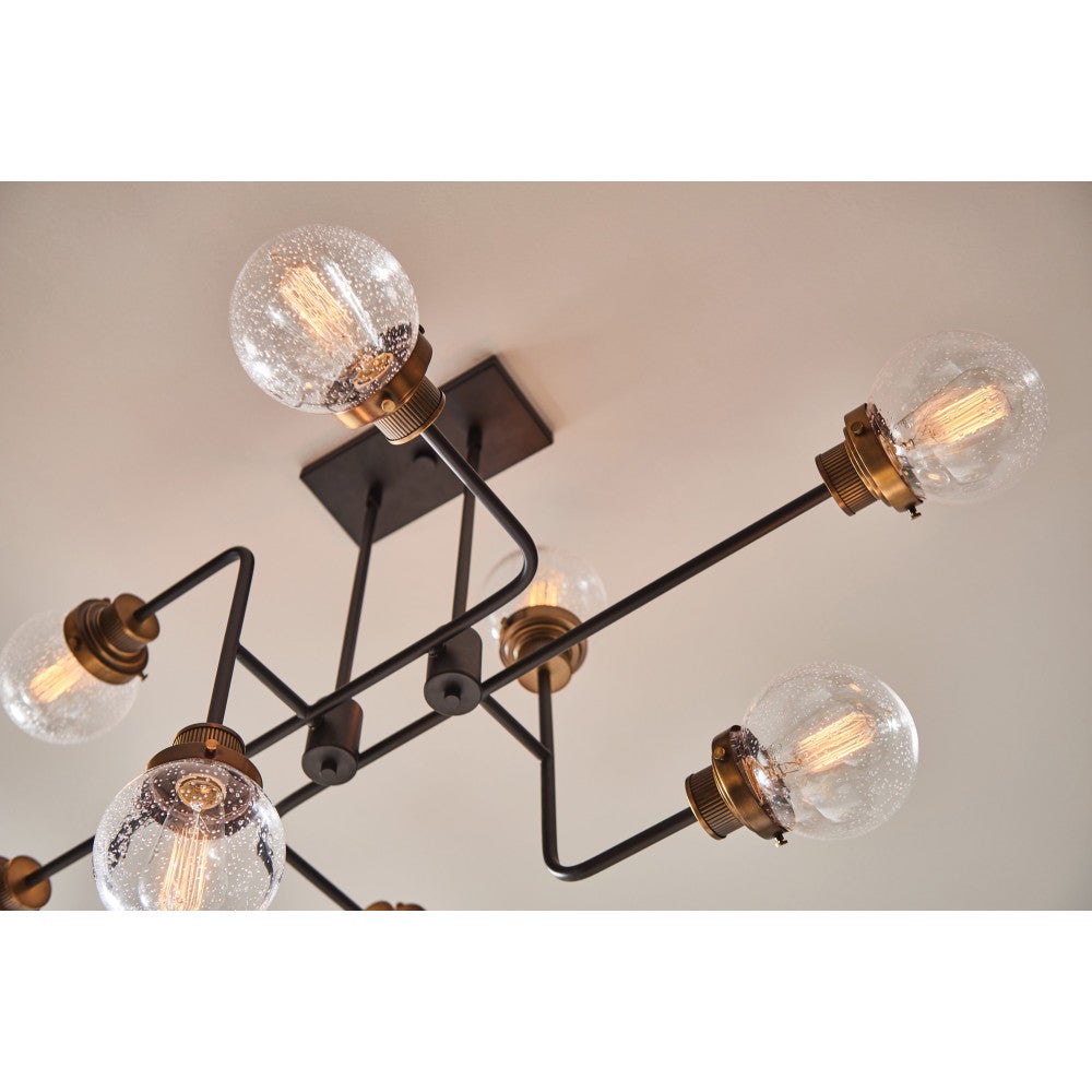 Poppy Medium Eight Light Linear