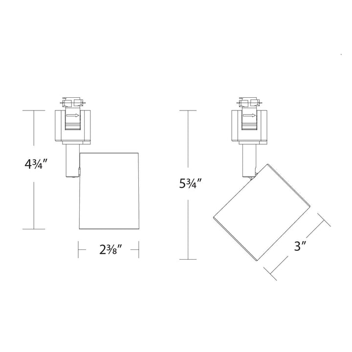 Charge 8010 11W H/J/L Track Luminaire by WAC Lighting - view 2