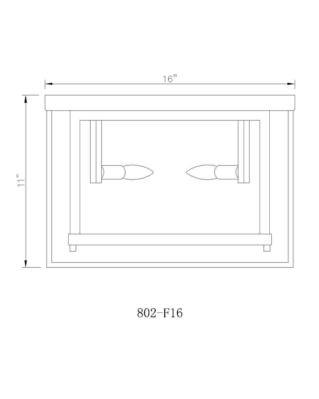 Infinity - 4 Light Flush Mount