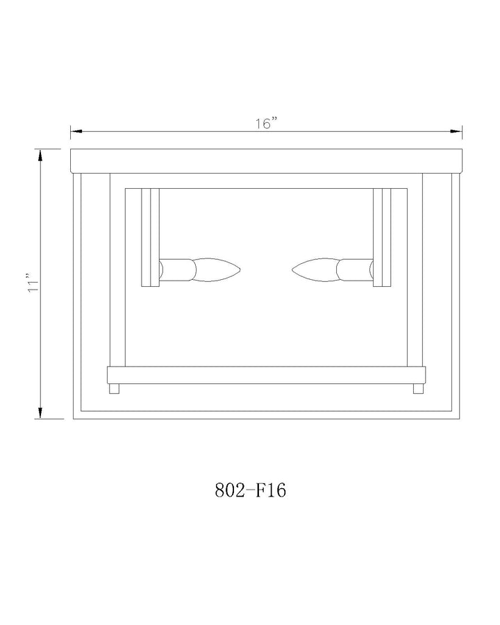 Infinity - 4 Light Flush Mount
