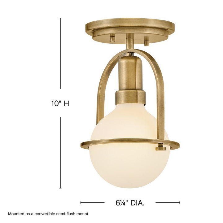 Somerset Semi-Flush Mount