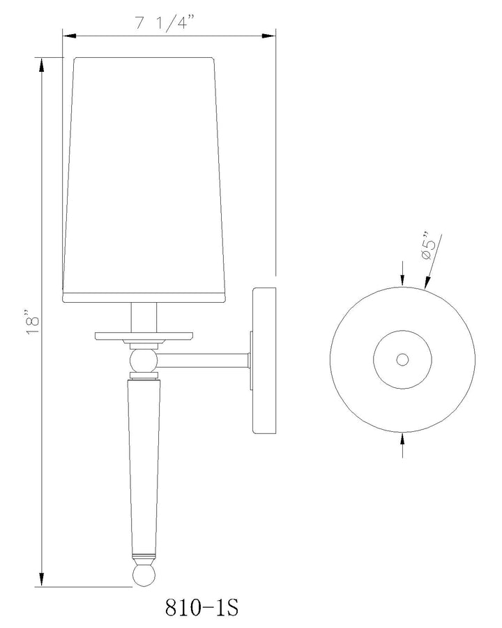 Avery - 1 Light Wall Sconce