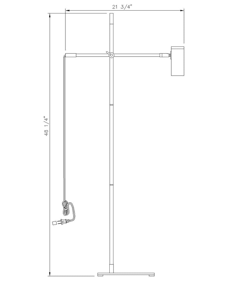 Calumet - 1 Light Floor Lamp