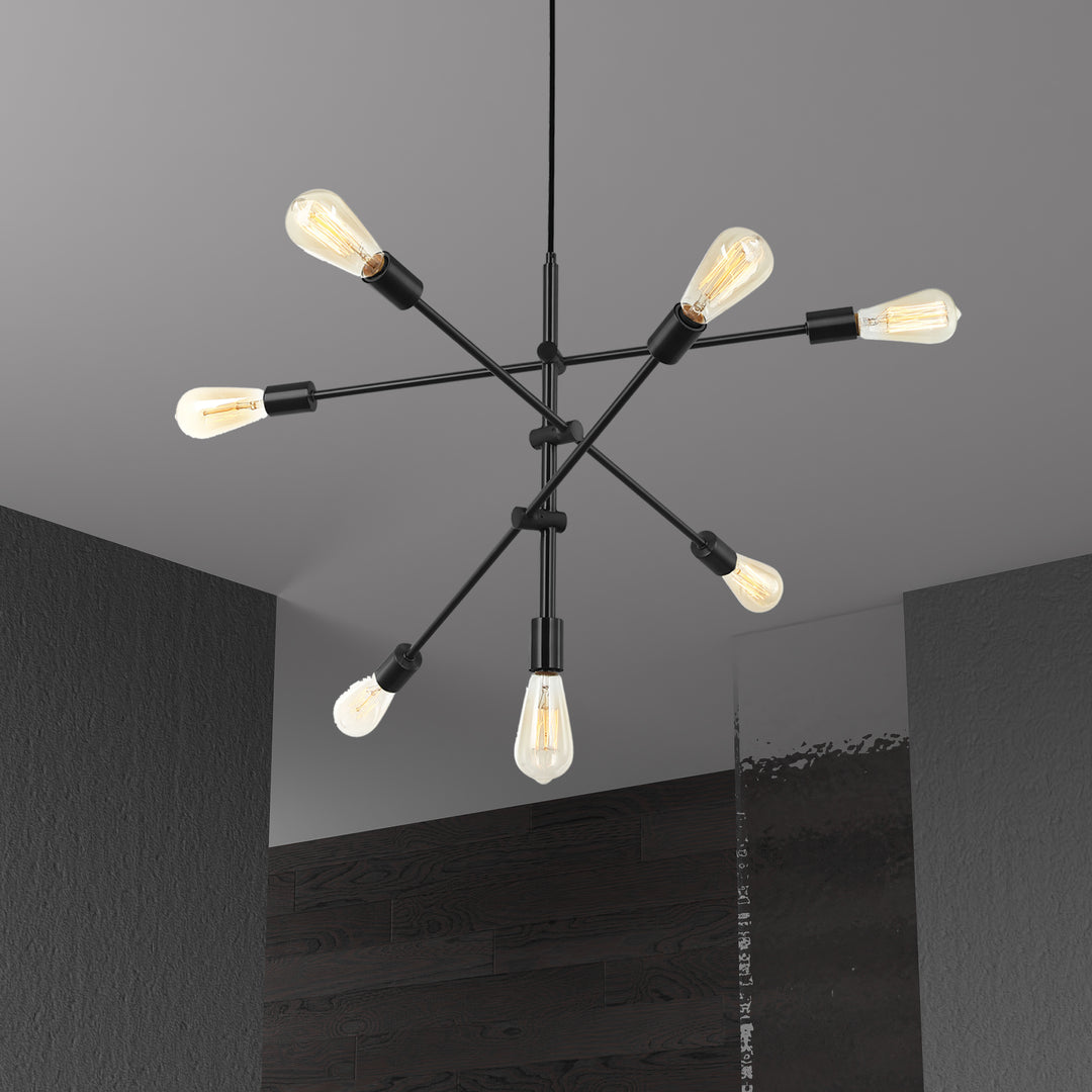 7 Light Pendant by Dainolite - view 3