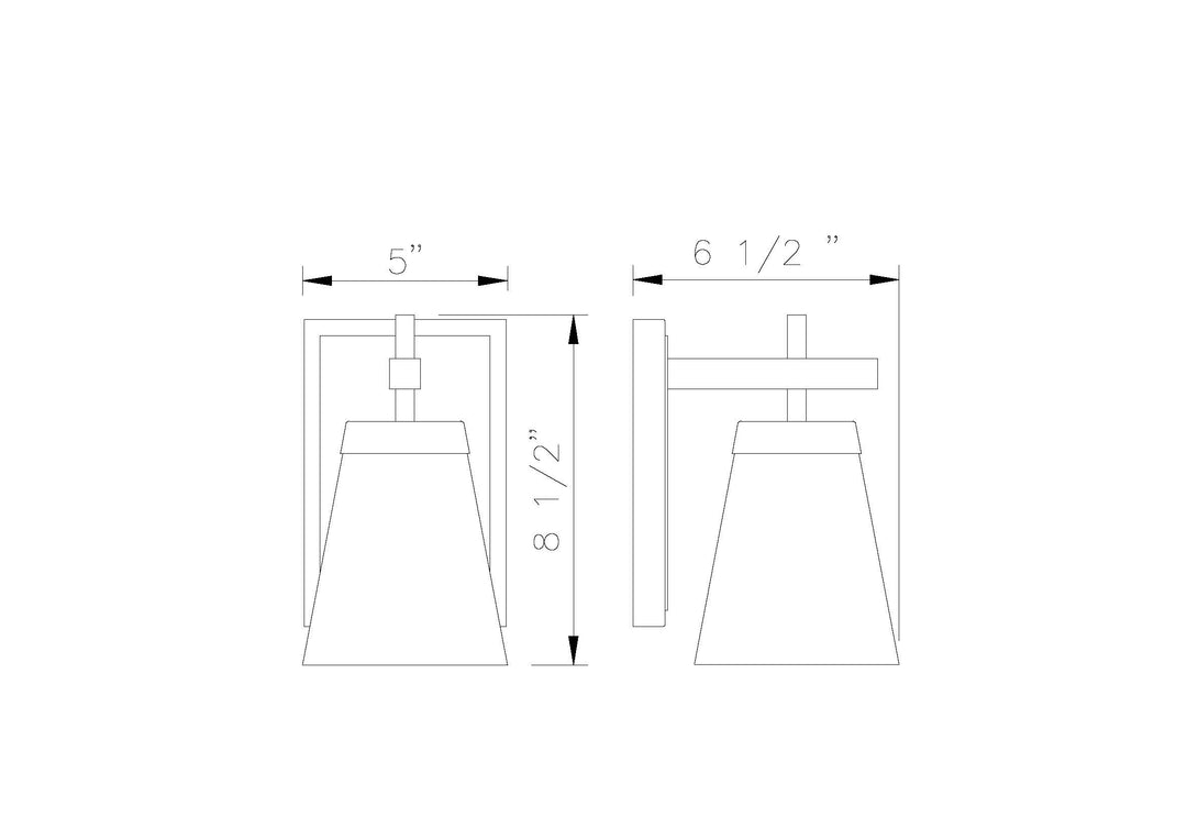 Lauren - 1 Light Wall Sconce