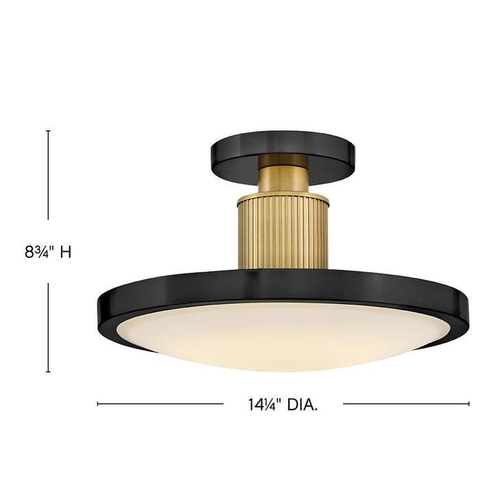 Kieran Medium Semi-Flush Mount