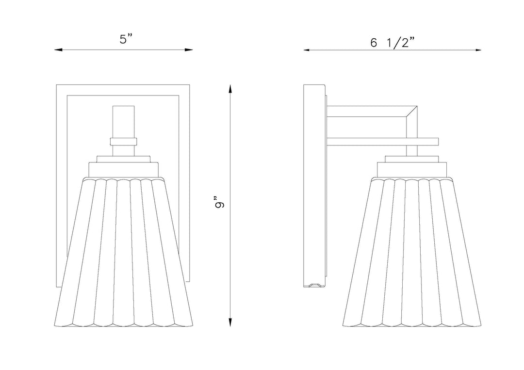 Lyna - 1 Light Wall Sconce