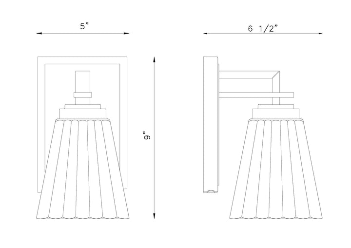 Lyna - 1 Light Wall Sconce