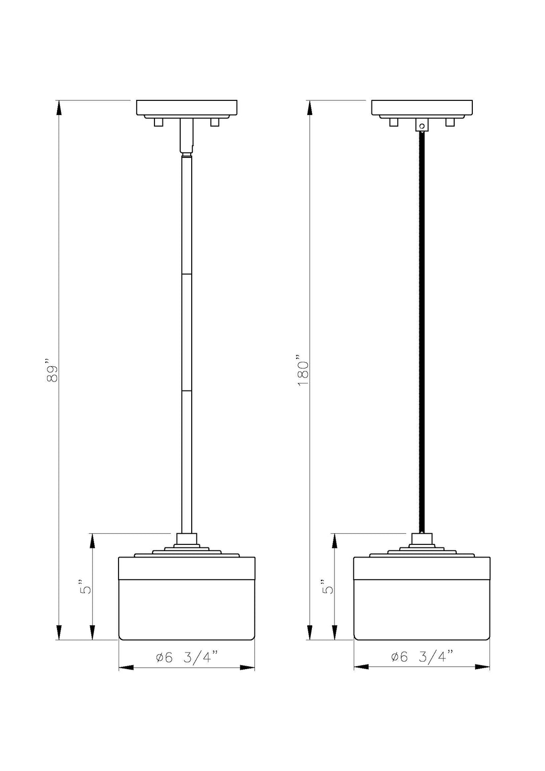 Renaud - LED 1 Light Pendant