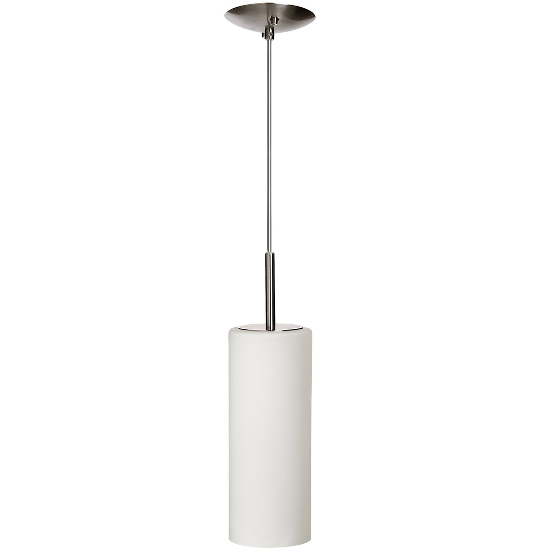 Paza 1 Light Wh Glass Pendant by Dainolite