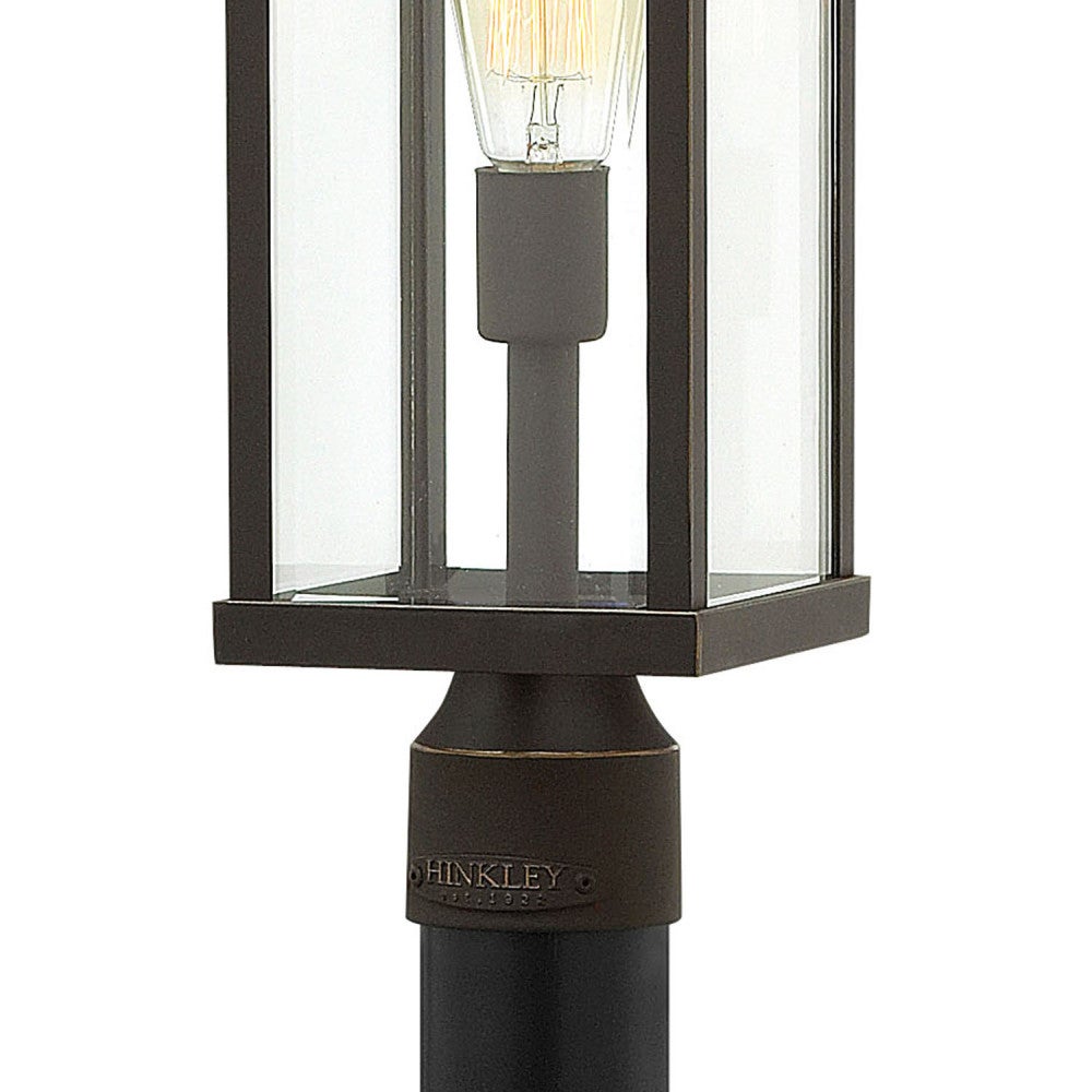 Manhattan Large Post Mount Lantern