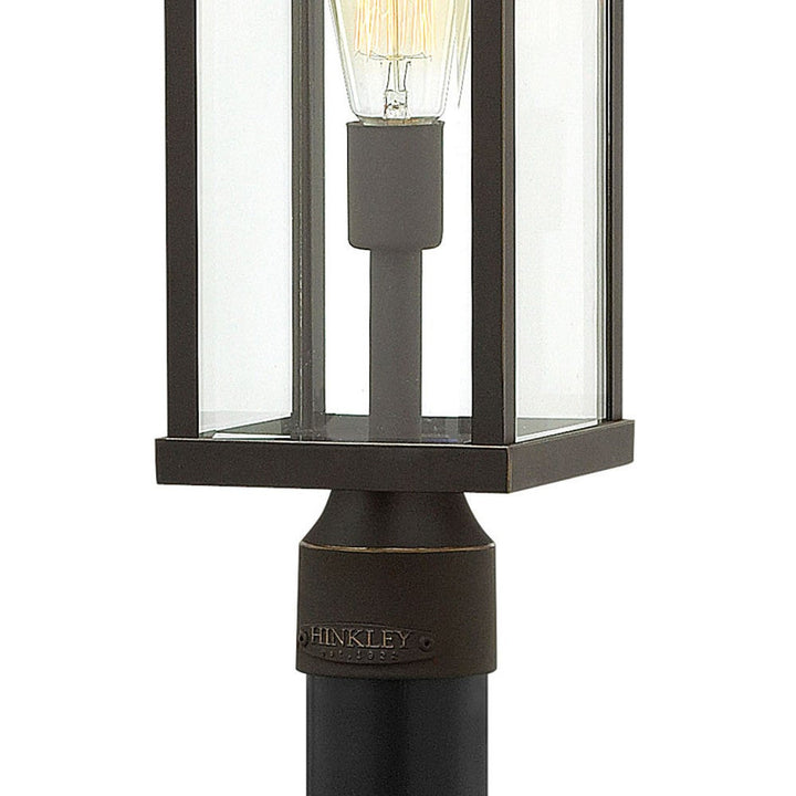 Manhattan Large Post Mount Lantern