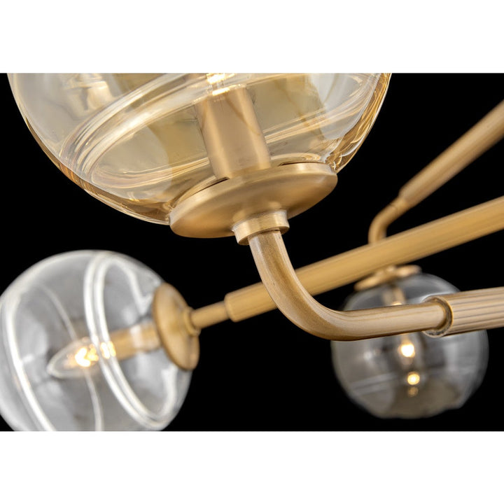Oberon Large Adjustable Single Tier Chandelier