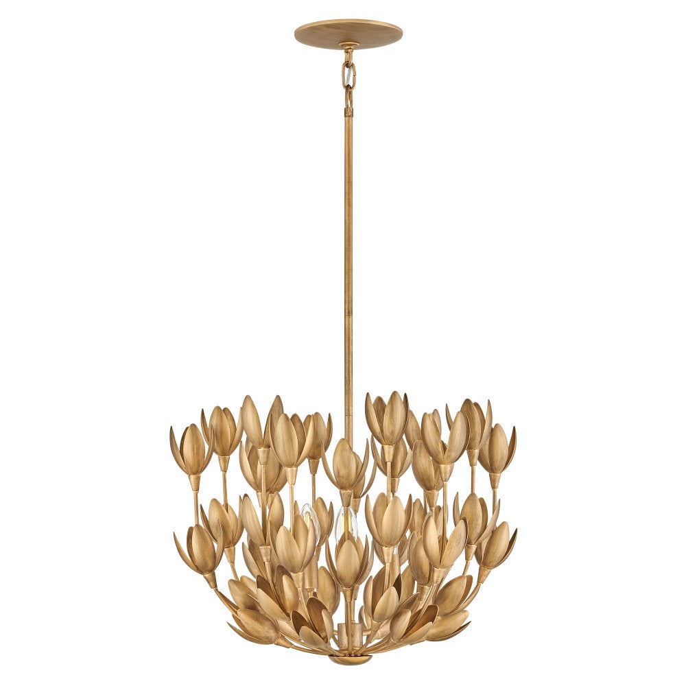 Flora Medium Convertible Semi-Flush Mount