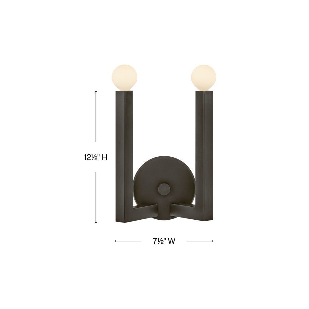 Ezra Medium Two Light Sconce