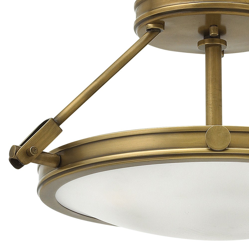 Collier Medium Semi-Flush Mount