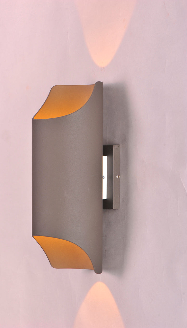 Lightray LED Outdoor Wall Sconce Architectural Bronze alternate view