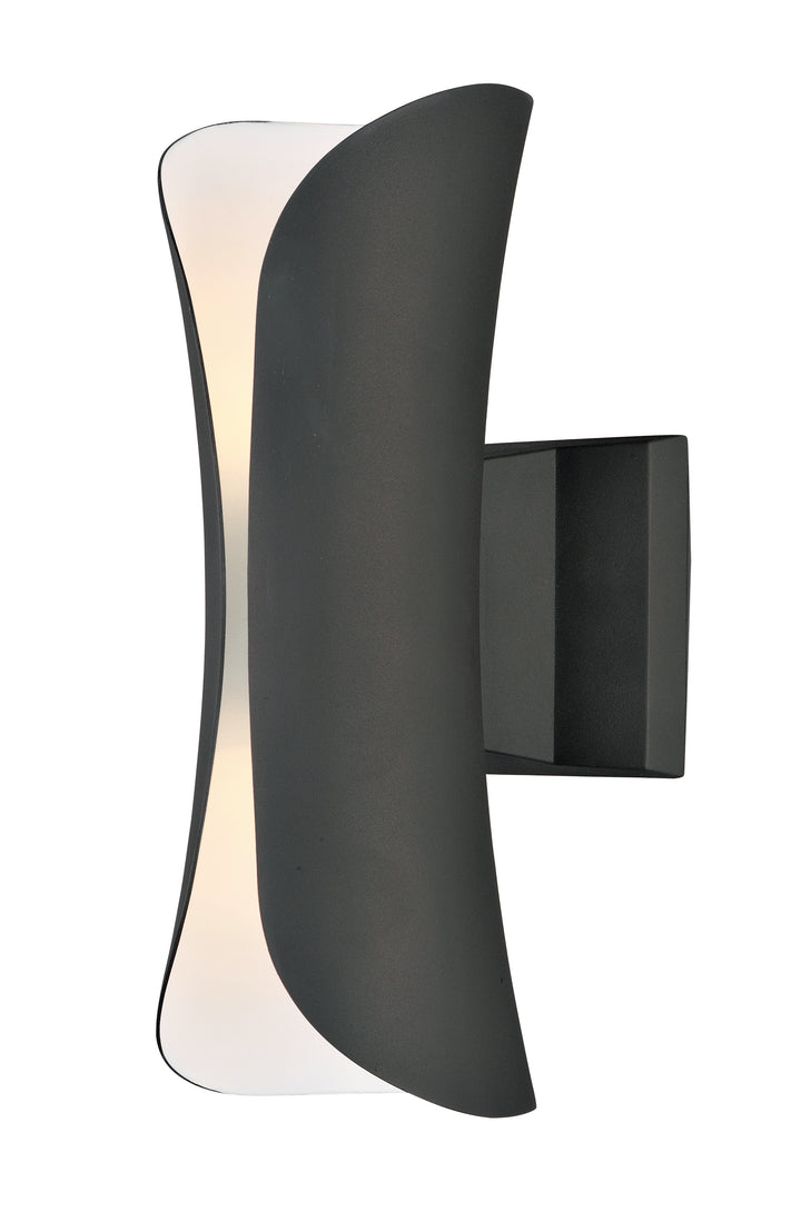 Scroll 13.5 LED Outdoor Wall Sconce Architectural Bronze